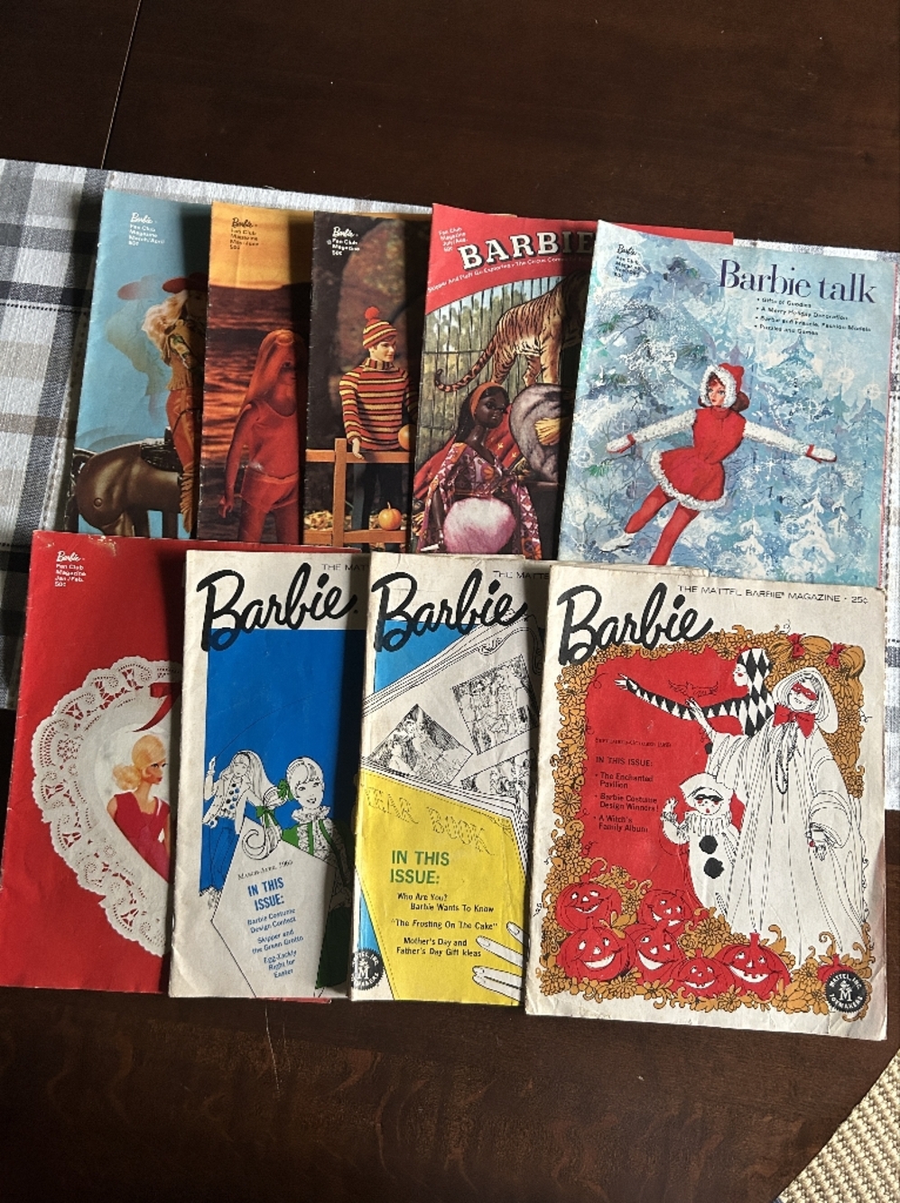 Vintage Barbie Fan Club Magazines